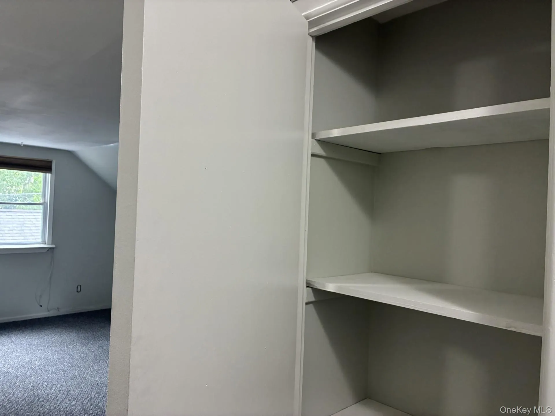 Built-in shelving Built-in shelving