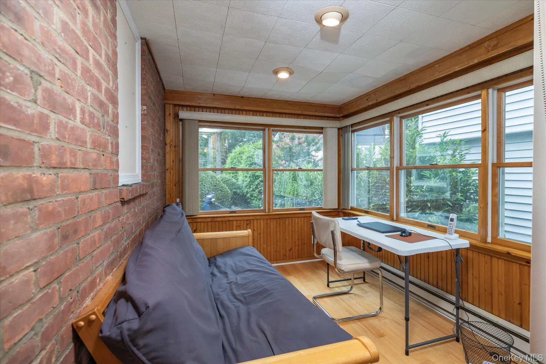 Sunroom off the living room Sunroom off the living room