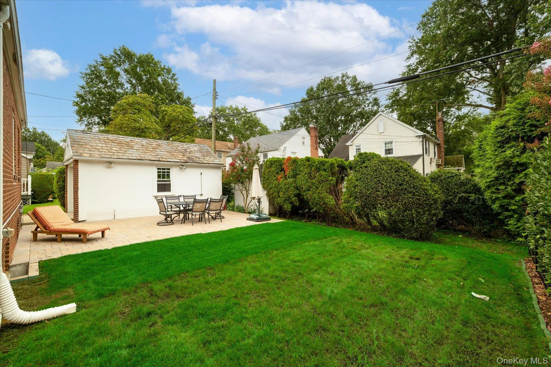 Newly landscaped lawn Newly landscaped lawn
