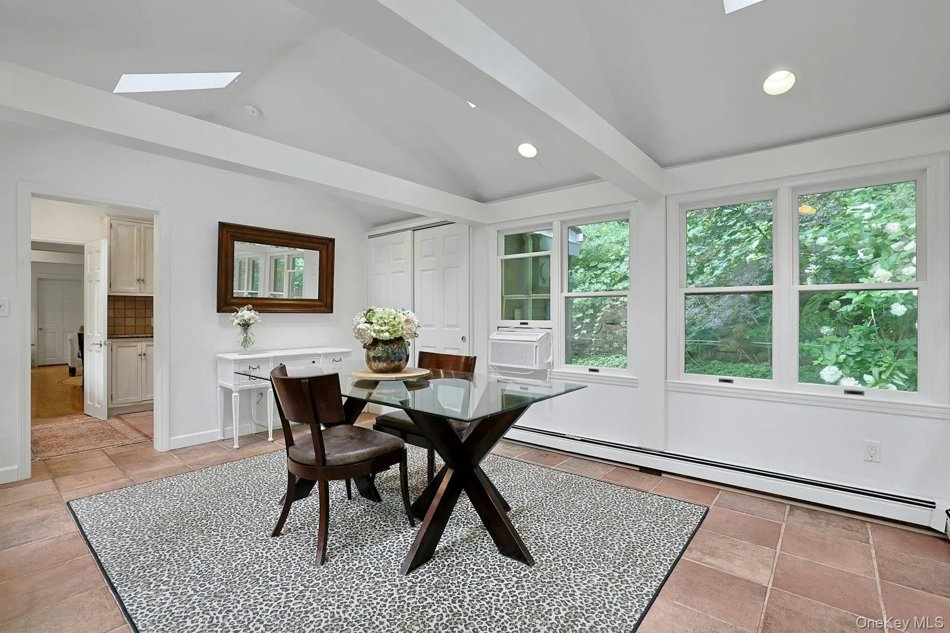 Dining room or Breakfast room? There is also a convenient laundry closet here. Dining room or Breakfast room? There is also a convenient laundry closet here.