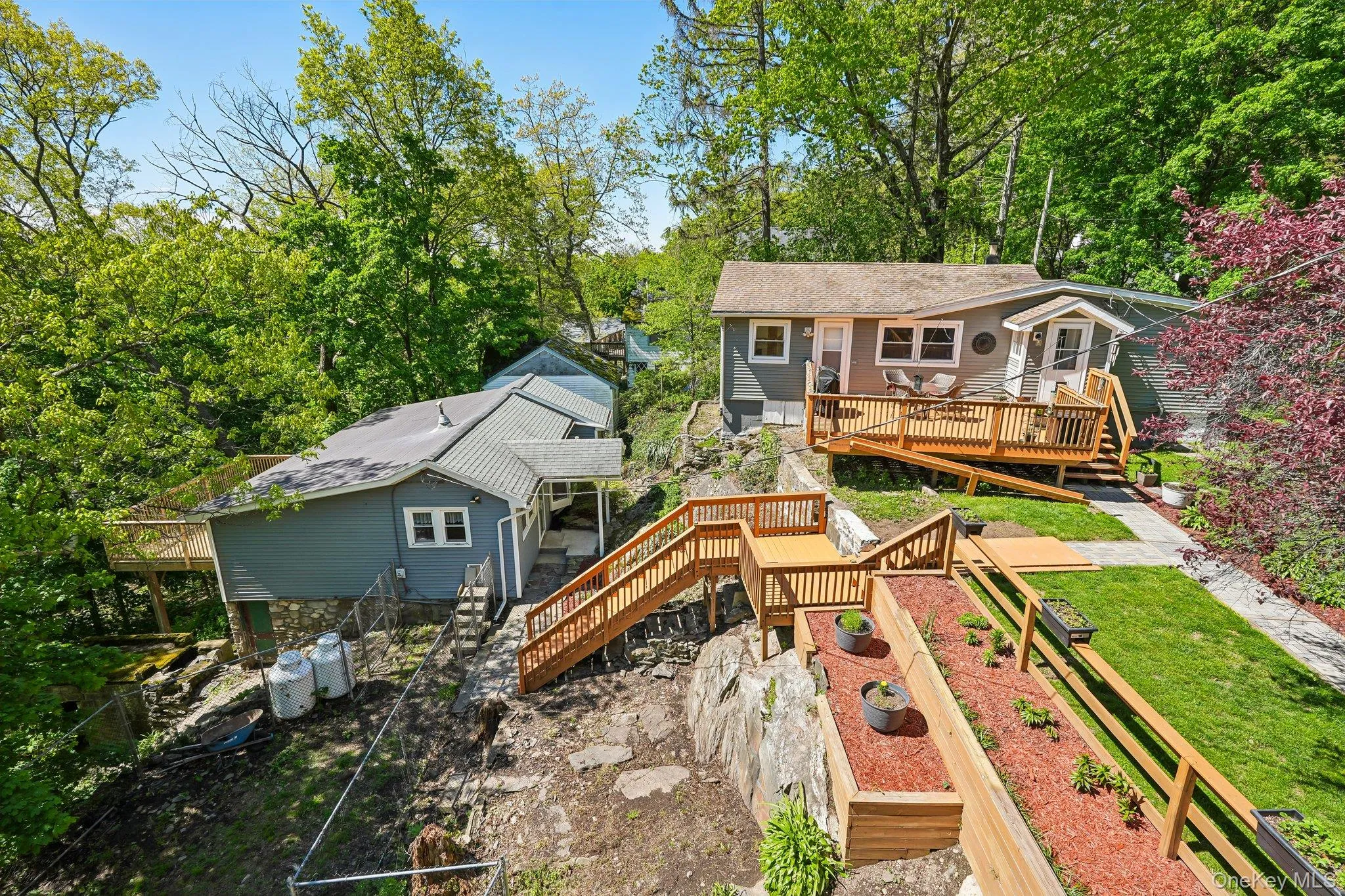 Two separate homes with privacy from each other. Two separate homes with privacy from each other.