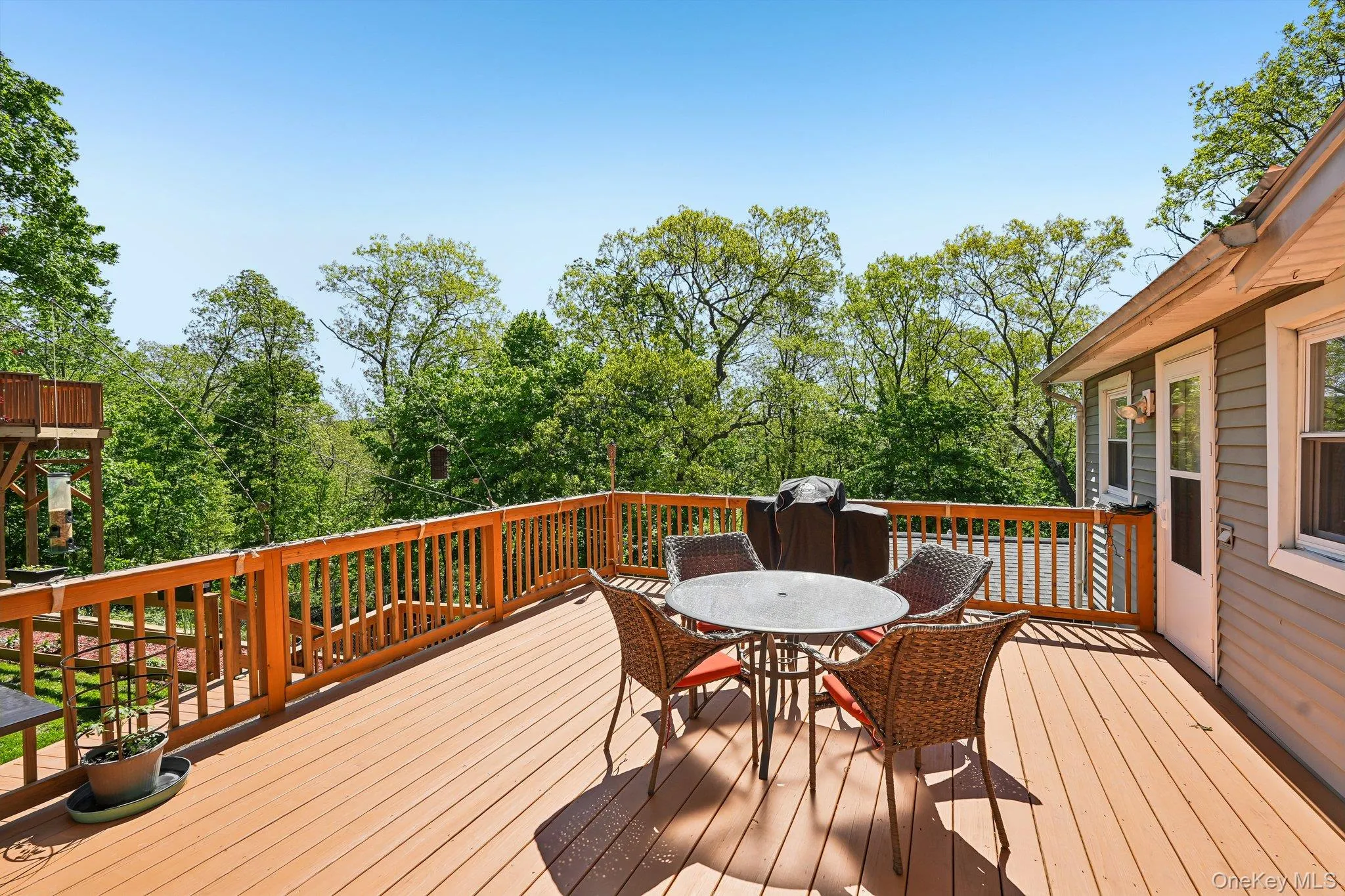 Deck at the main house. Deck at the main house.