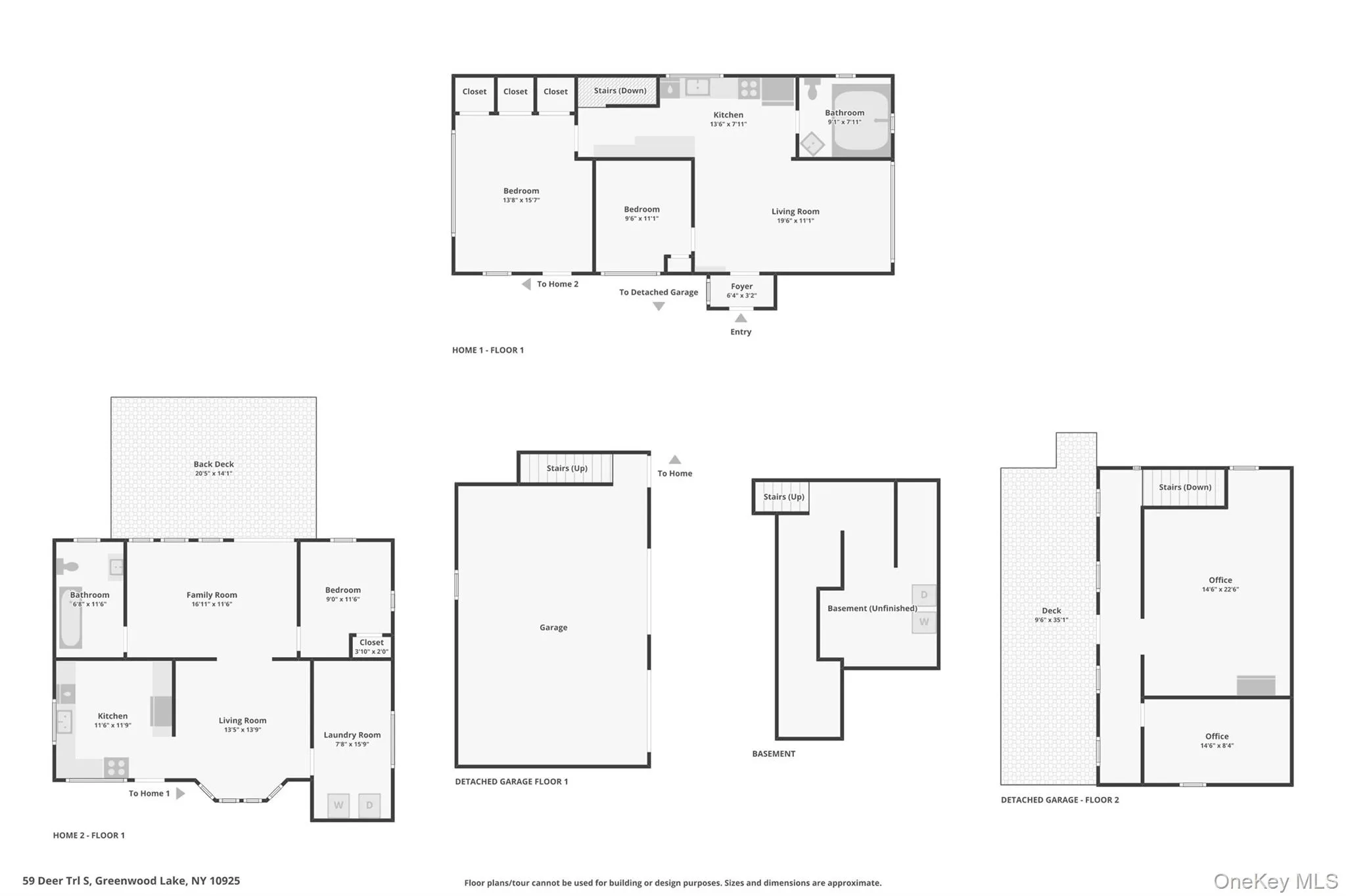 Floor Plan - combined with all structures. Floor Plan - combined with all structures.