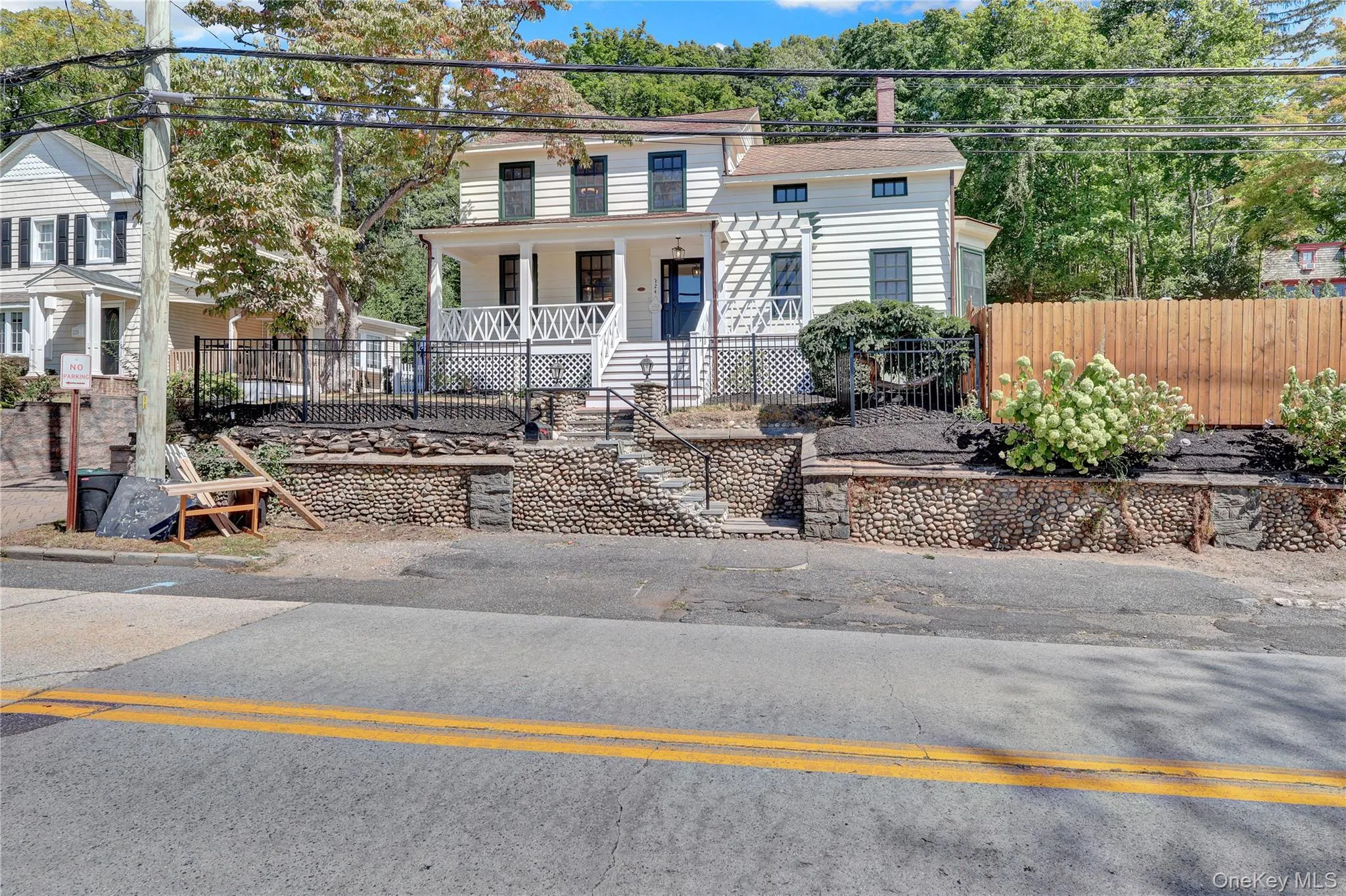 View of front of property with a porch View of front of property with a porch