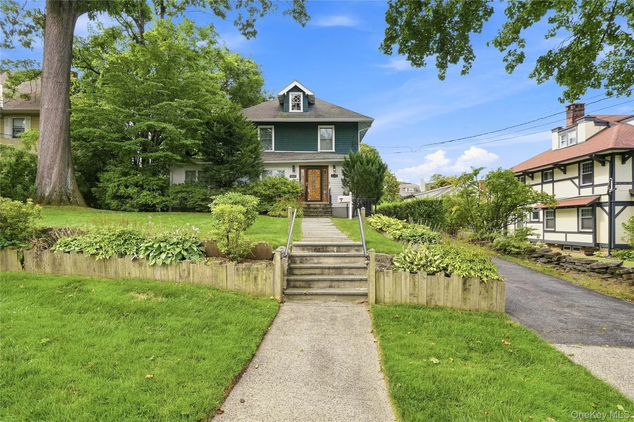 Classic architecture and mature landscaping create standout curb appeal Classic architecture and mature landscaping create standout curb appeal