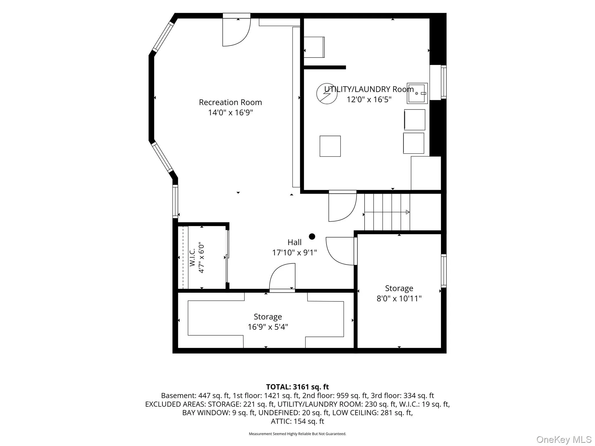 Basement plan offers valuable recreation, storage, and utility space Basement plan offers valuable recreation, storage, and utility space