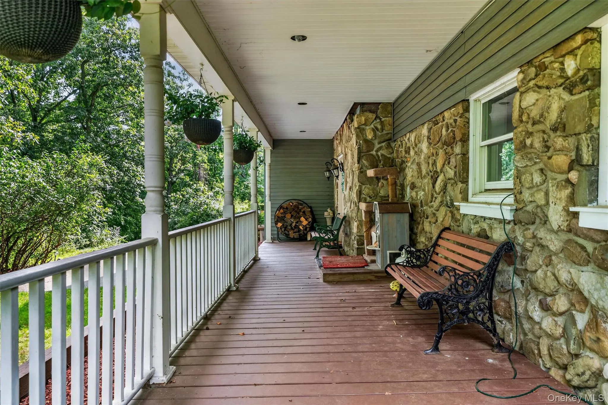 Inviting front porch Inviting front porch