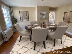 Virtually staged dining room Virtually staged dining room