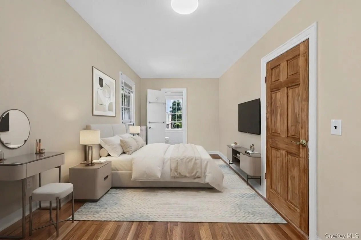 Virtually staged bedroom Virtually staged bedroom