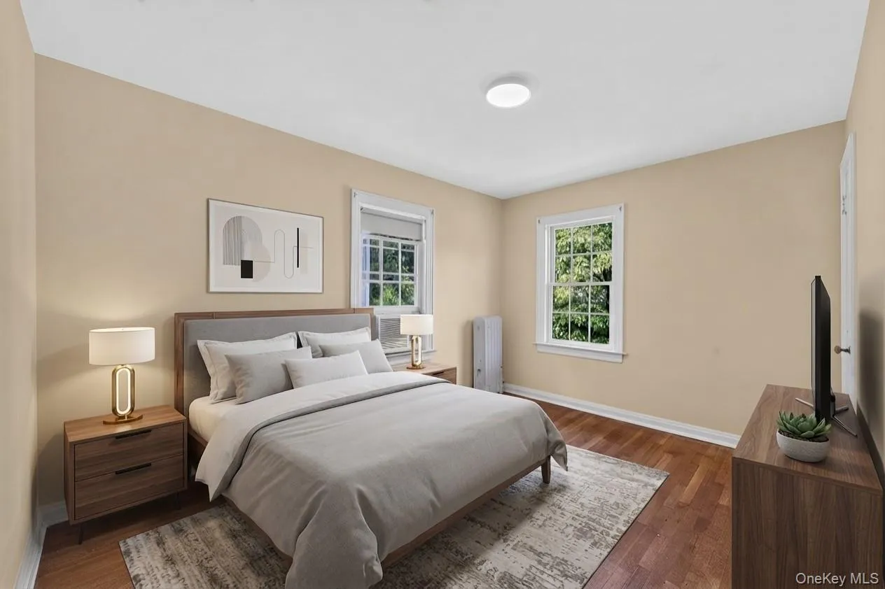 Virtually staged bedroom Virtually staged bedroom