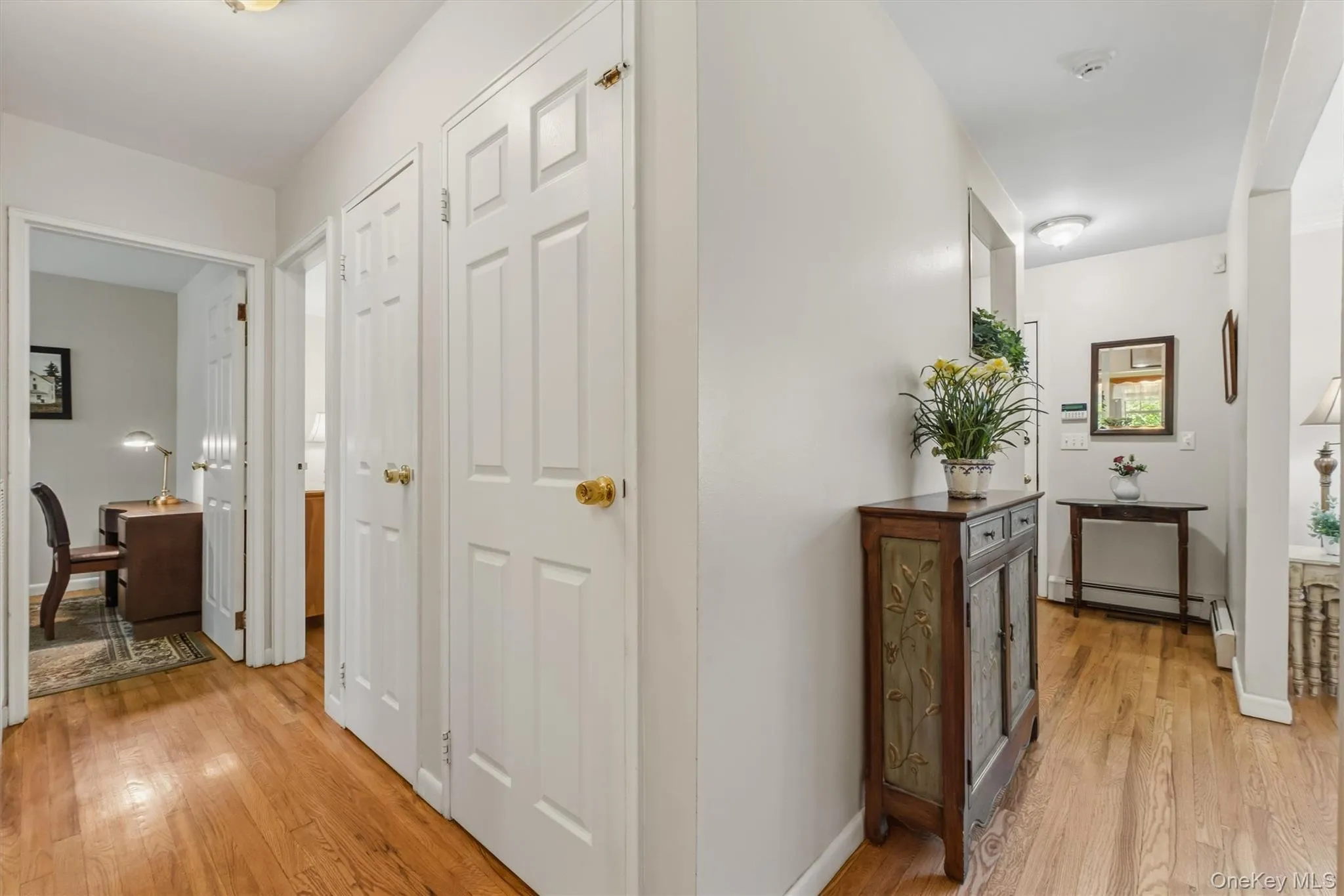 Entry foyer area and hall Entry foyer area and hall