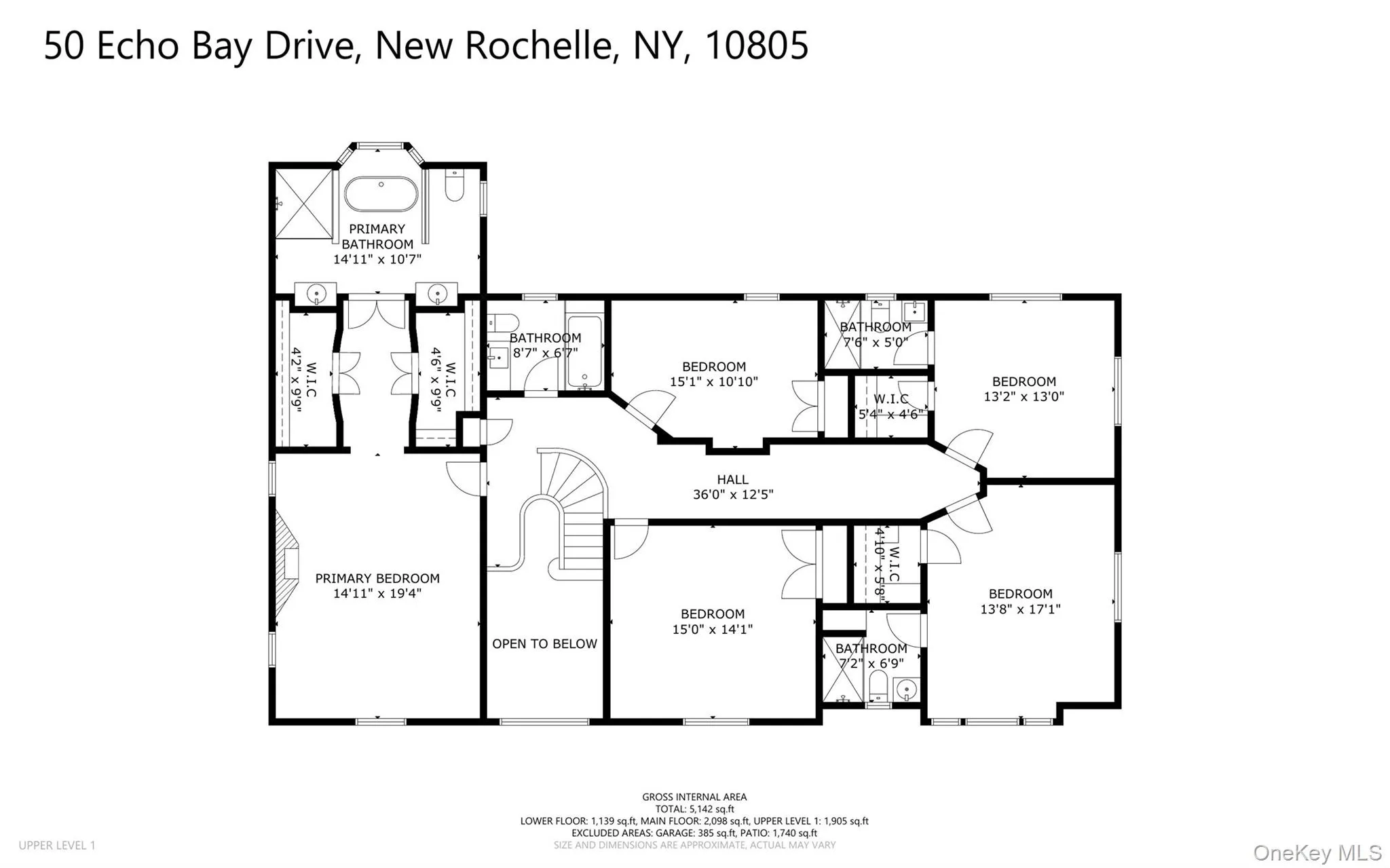 Second Level Floor Plan Second Level Floor Plan