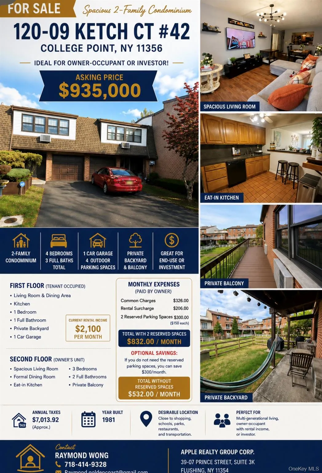 120-09 Ketch Court, New York, NY, 4 Bedrooms Bedrooms, 12 Rooms Rooms,3 BathroomsBathrooms,Residential,For Rent,Ketch,0,1041970 120-09 Ketch Court, New York, NY, 4 Bedrooms Bedrooms, 12 Rooms Rooms,3 BathroomsBathrooms,Residential,For Rent,Ketch,0,1041970