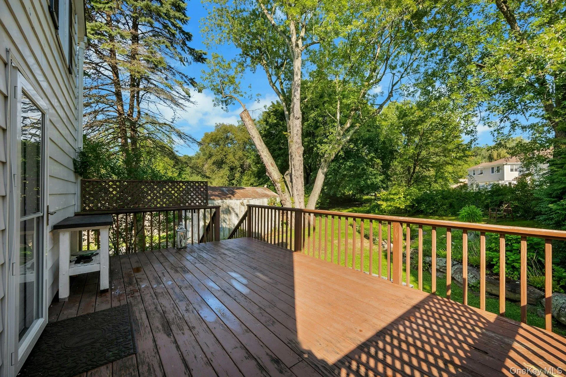 Deck off kitchen... Deck off kitchen...