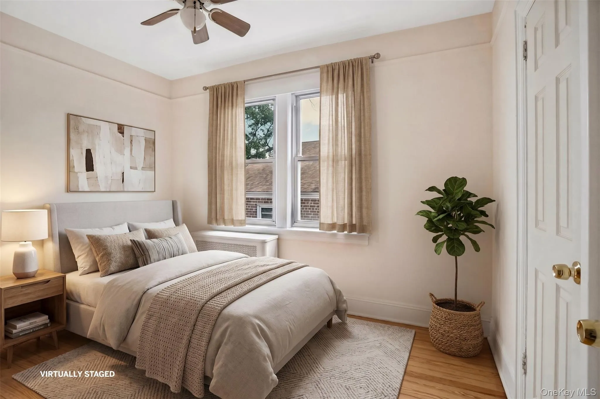Bedroom #2 virtual staging Bedroom #2 virtual staging