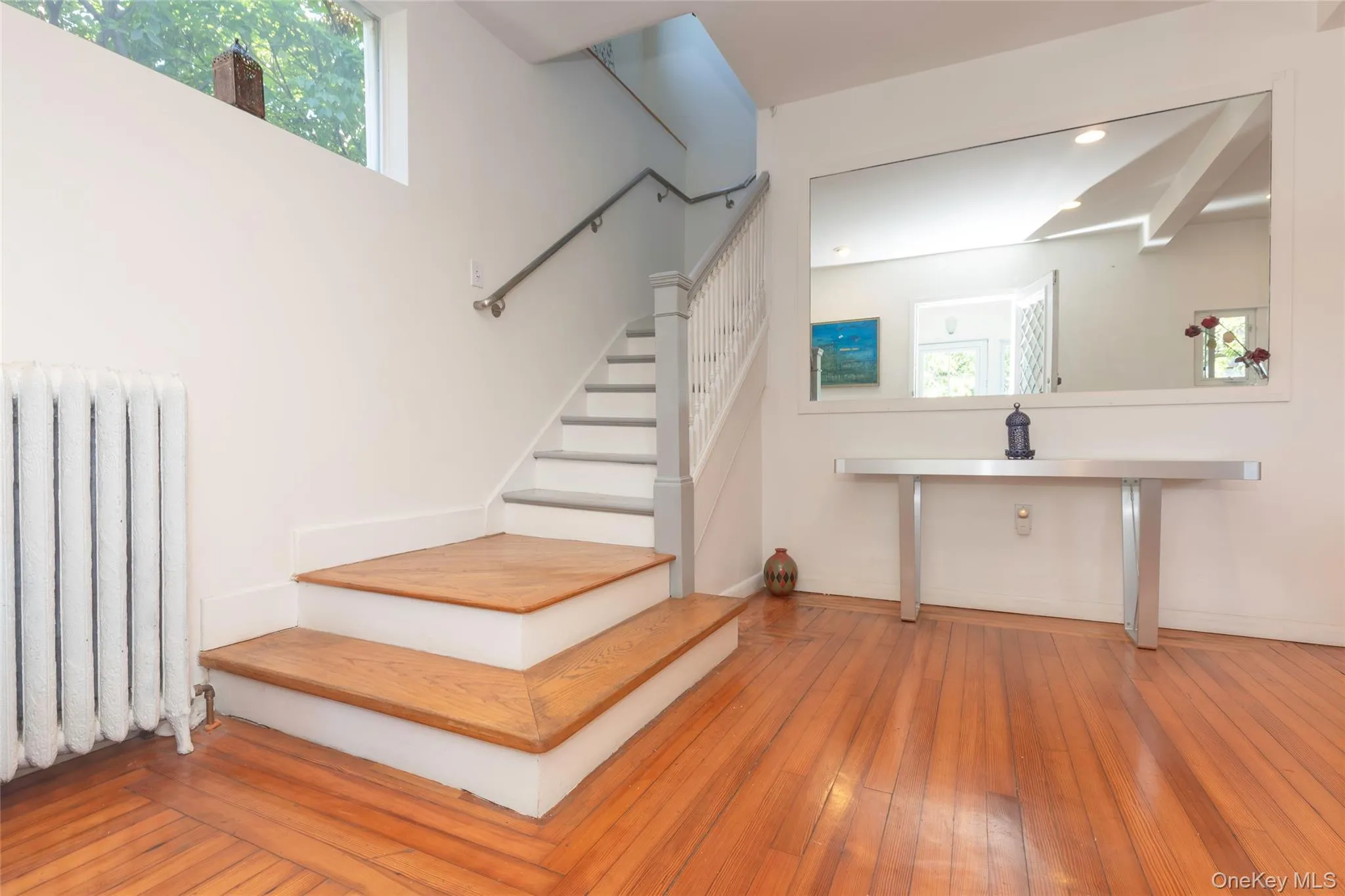 Staircase to second floor. Staircase to second floor.
