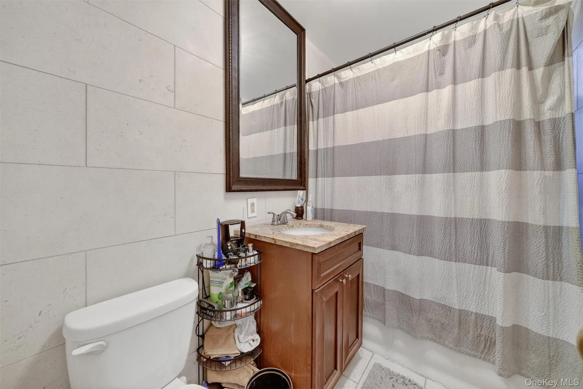 Bathroom with vanity and toilet Bathroom with vanity and toilet