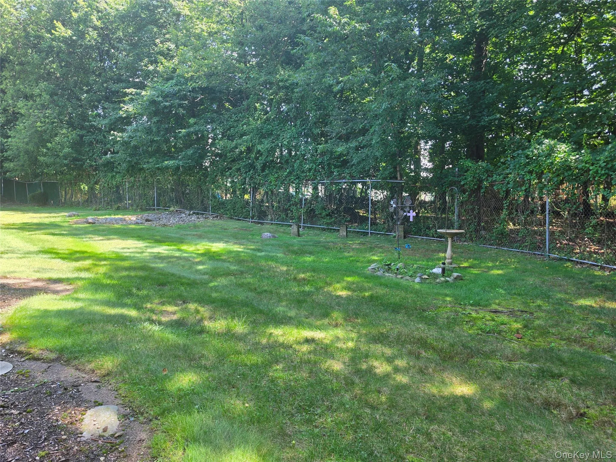View from back deck of yard View from back deck of yard