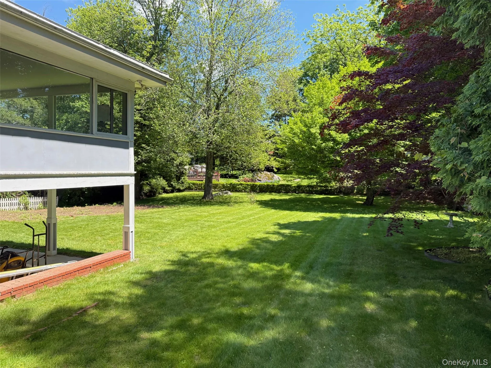 View of grassy yard View of grassy yard