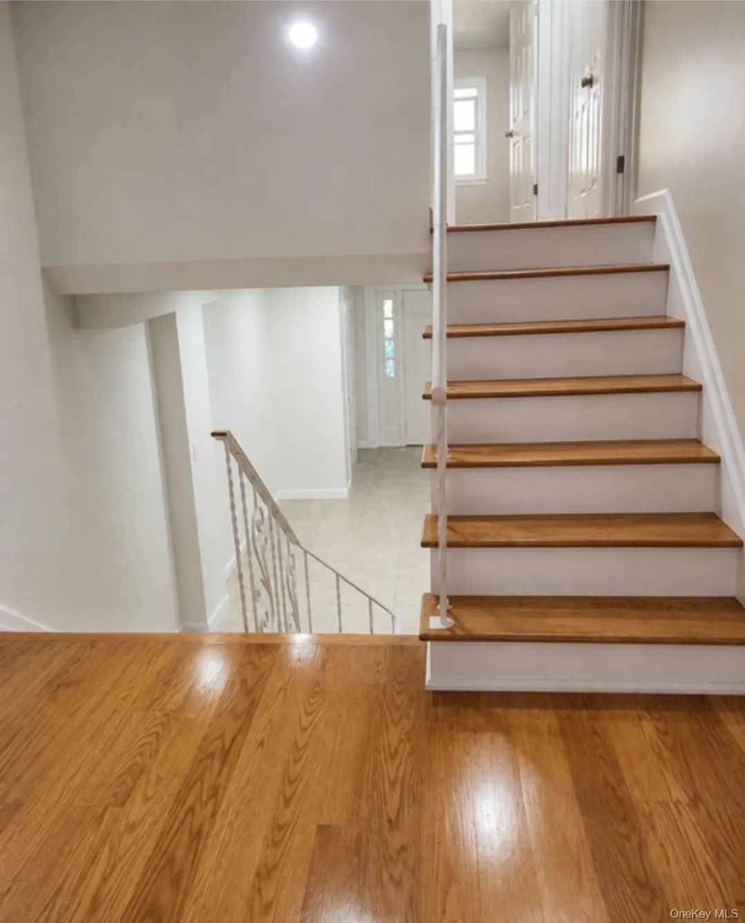 Stairs to Upper Floor from Living Room Stairs to Upper Floor from Living Room