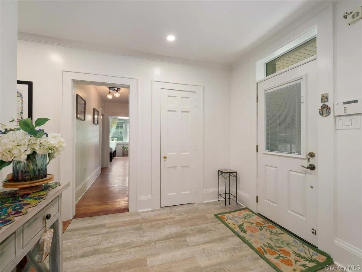 Back entry foyer to First Floor Back entry foyer to First Floor