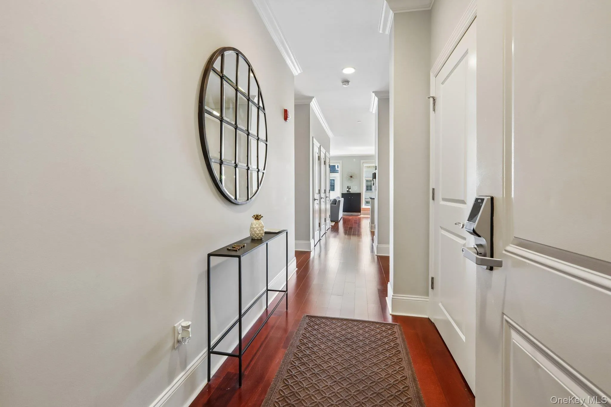 Light filled hallway entry Light filled hallway entry
