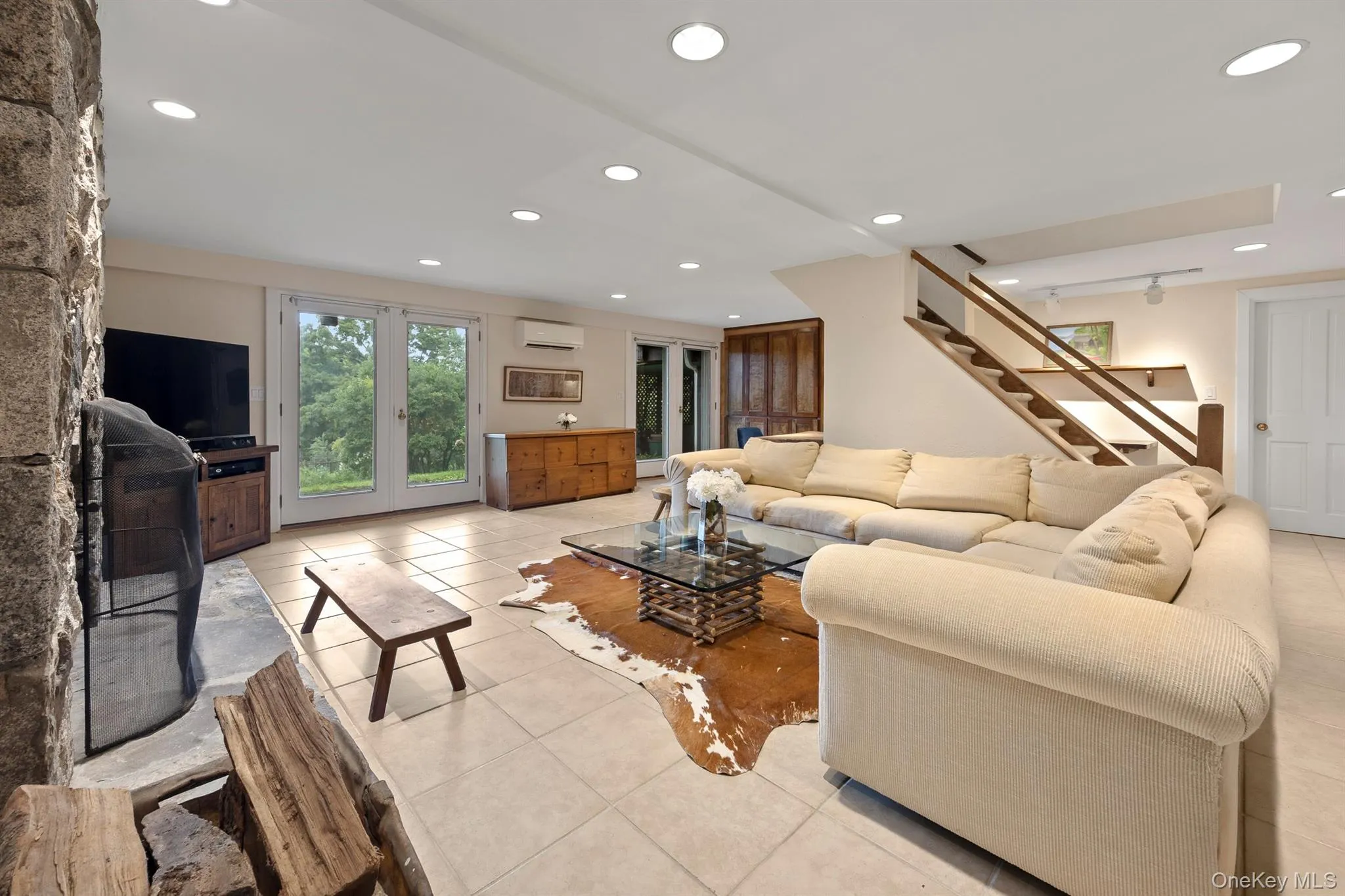 Lower Level Living Room with FP and Walkout Lower Level Living Room with FP and Walkout