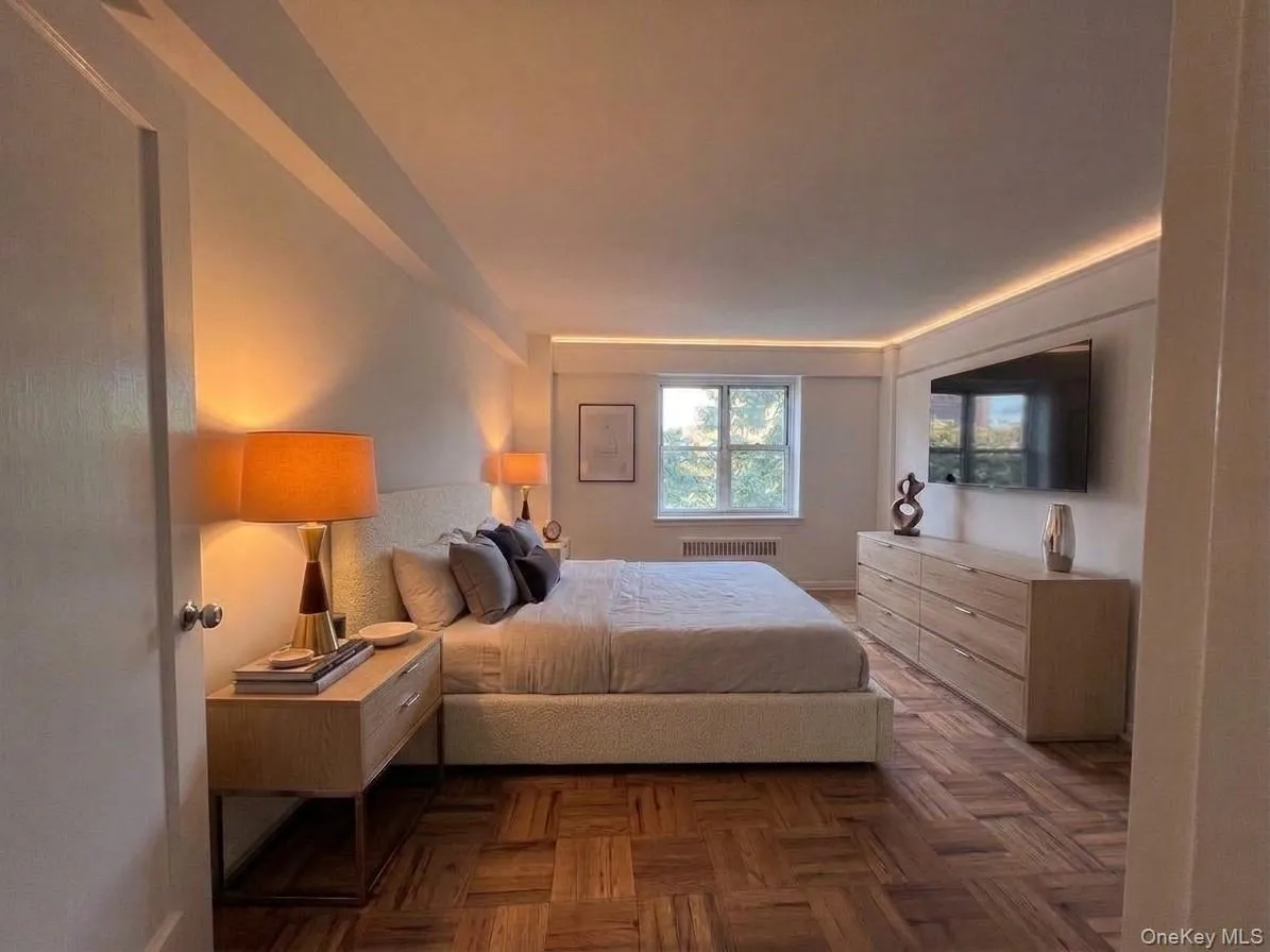 Bright Primary Bedroom- Virtually Staged Bright Primary Bedroom- Virtually Staged