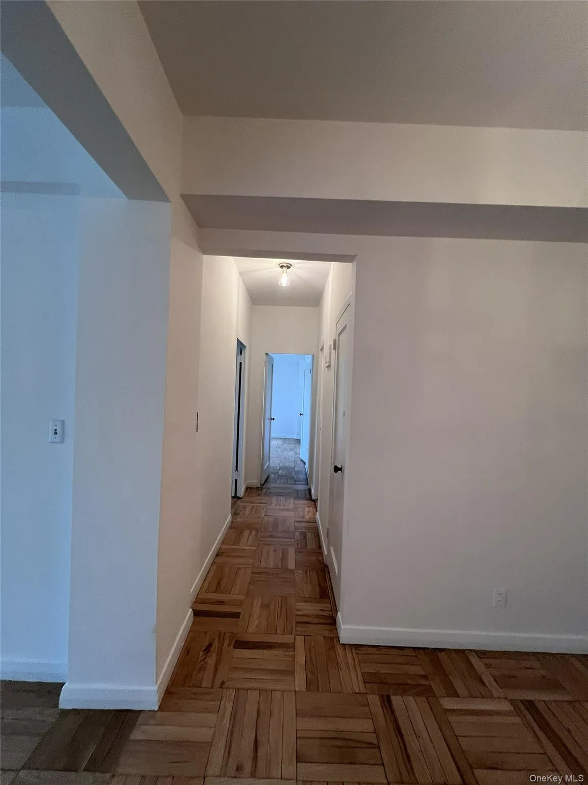 Hallway to the Bedrooms and full bathroom Hallway to the Bedrooms and full bathroom