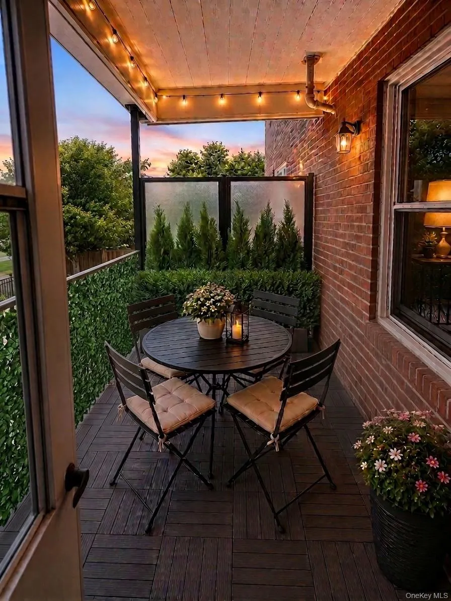 Balcony -Virtual Staged Balcony -Virtual Staged