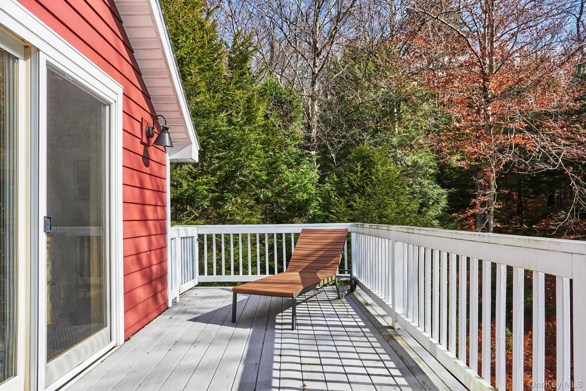 Large deck for lounging and viewing the mountains. Large deck for lounging and viewing the mountains.