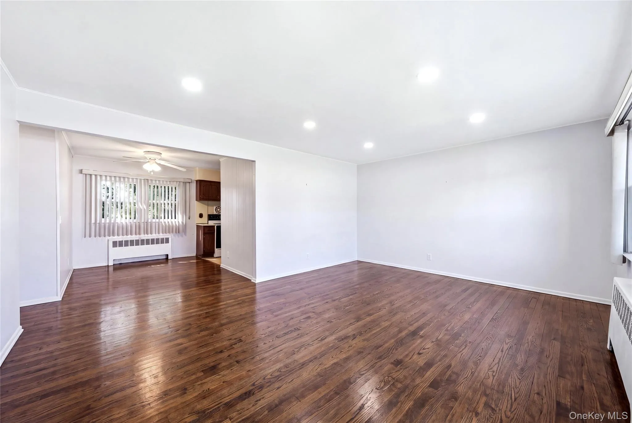 Spacious LR with HW Floors Under Carpet, Recessed Lighting Spacious LR with HW Floors Under Carpet, Recessed Lighting