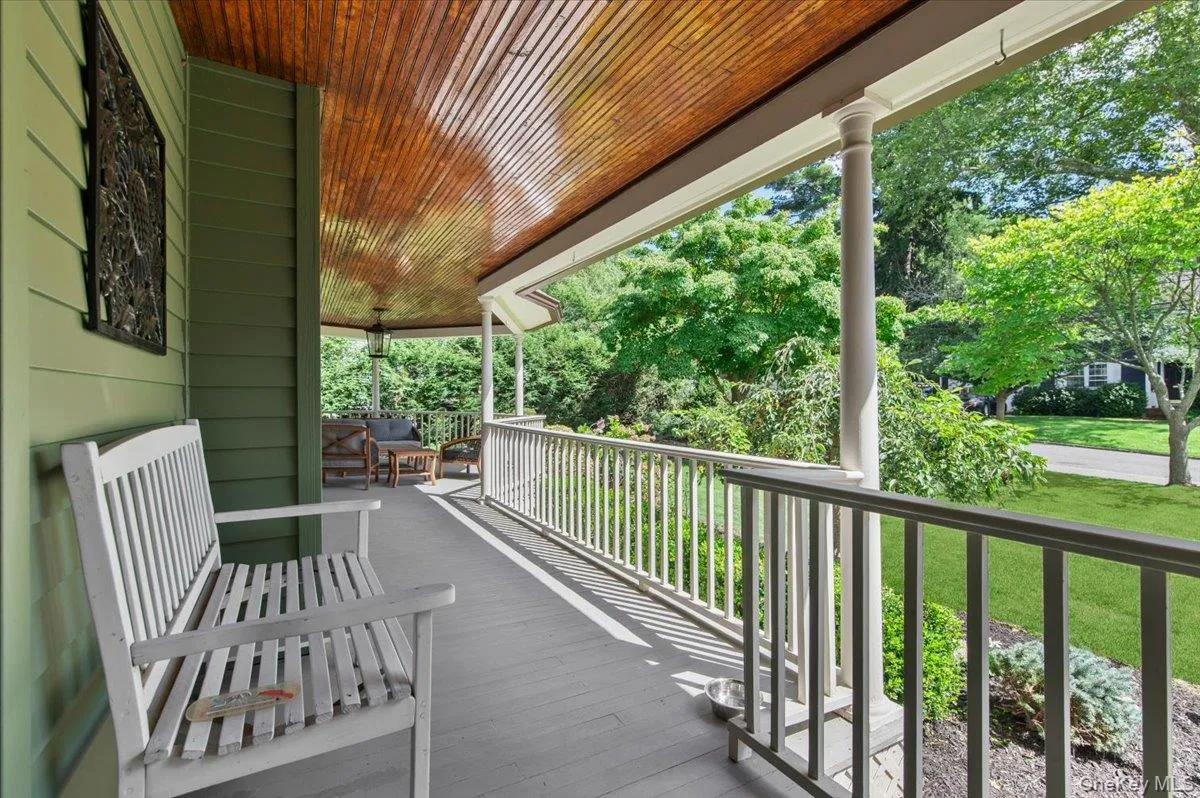 Wrap around front porch Wrap around front porch