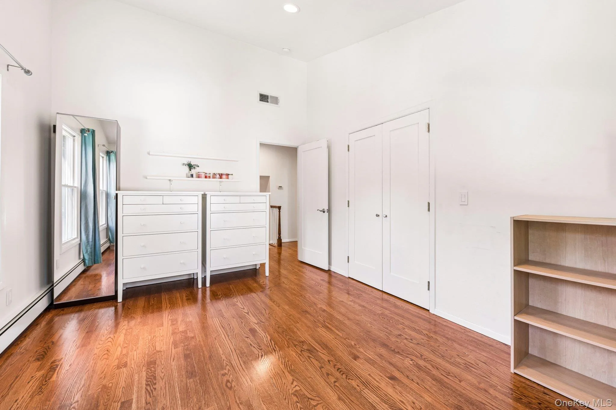 Bedroom #4, Hi-hats, cathedral ceiling, double closet, wood floor Bedroom #4, Hi-hats, cathedral ceiling, double closet, wood floor