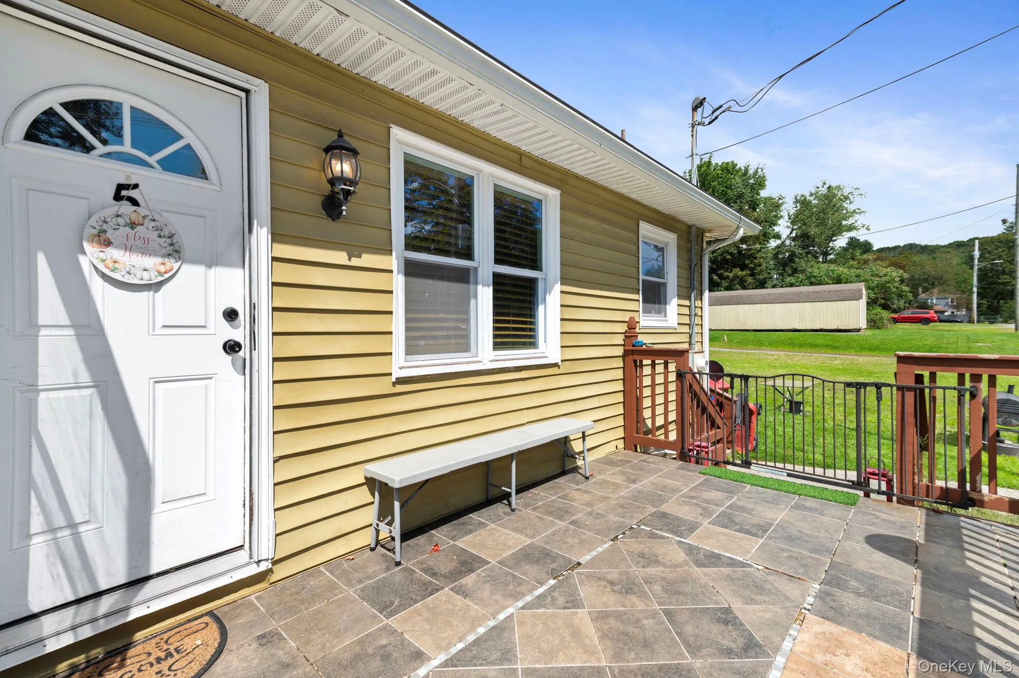 convenient front porch at the entrance convenient front porch at the entrance