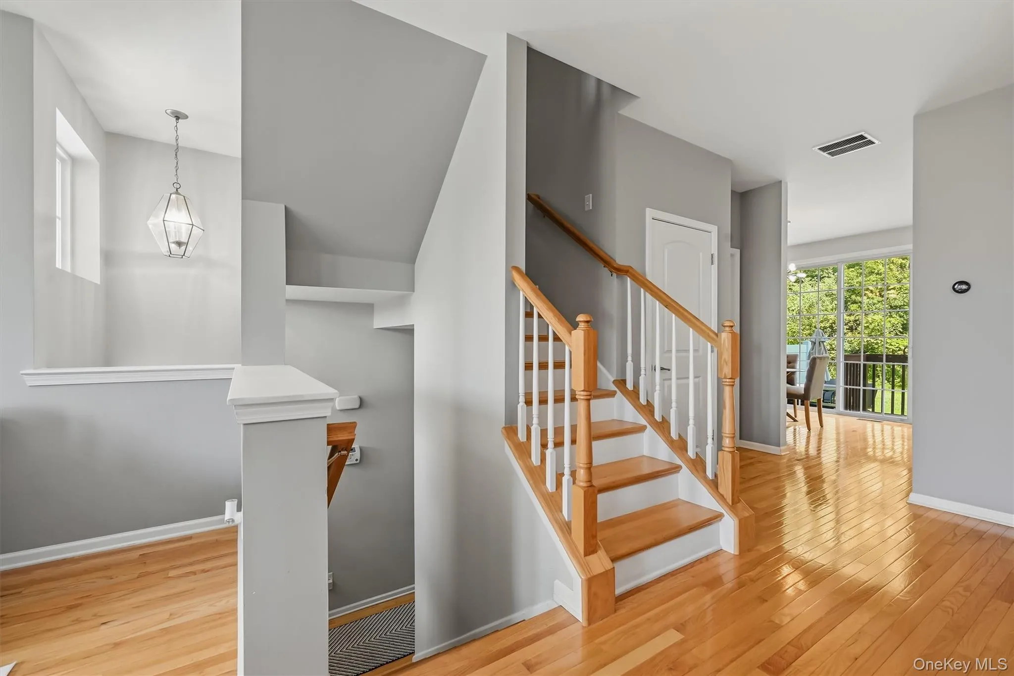 Main Level Staircase to Basement Level Main Level Staircase to Basement Level