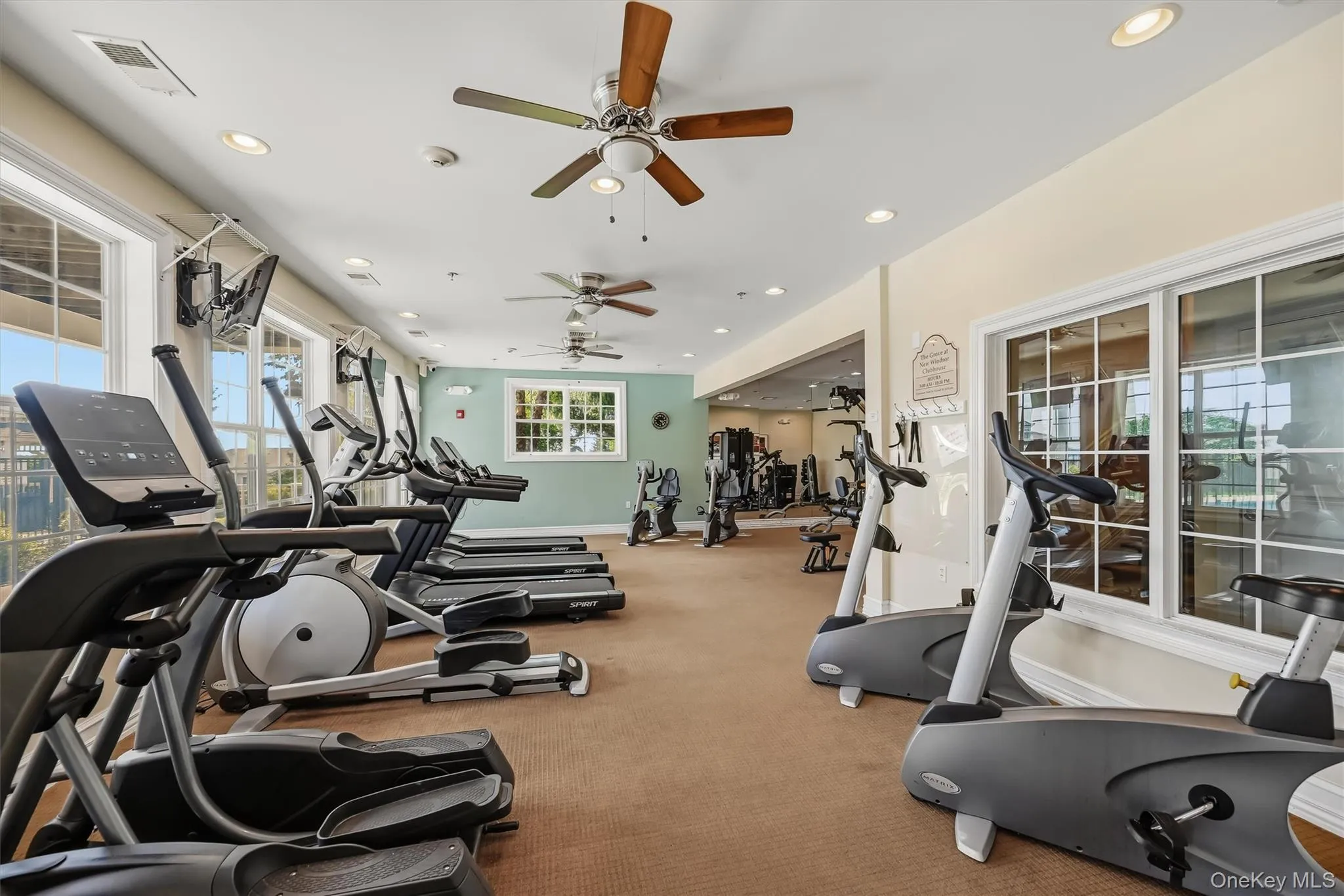 Clubhouse Fitness Room Clubhouse Fitness Room