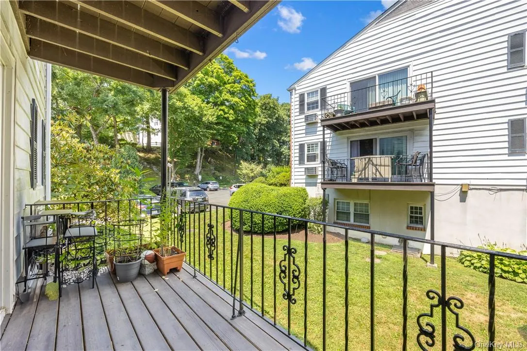 Balcony located off living room. Balcony located off living room.