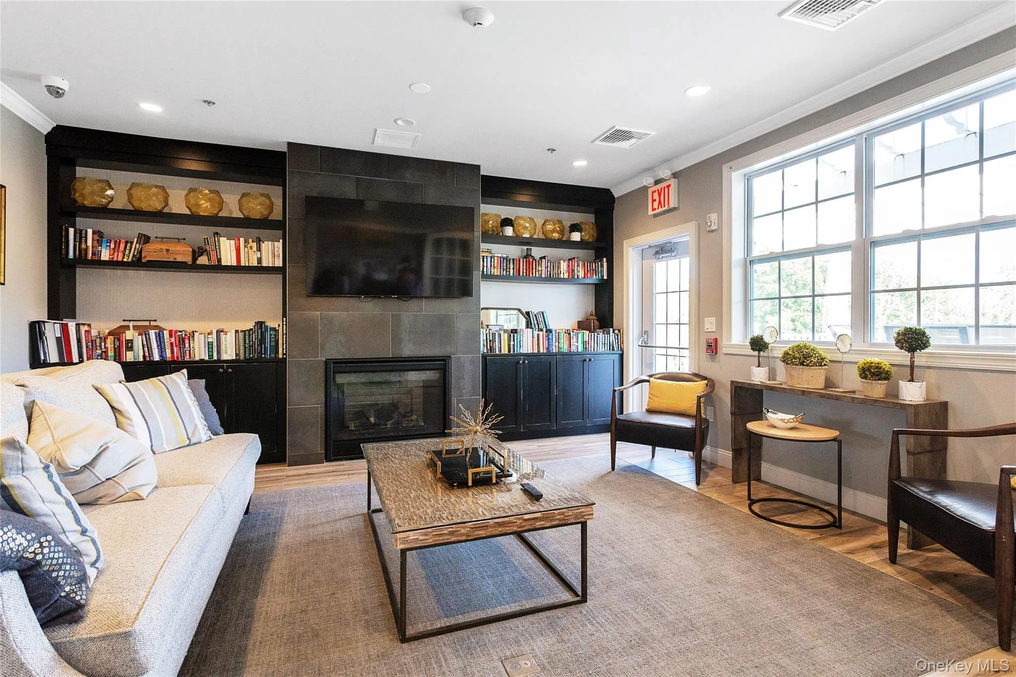 Library in the Clubhouse Library in the Clubhouse