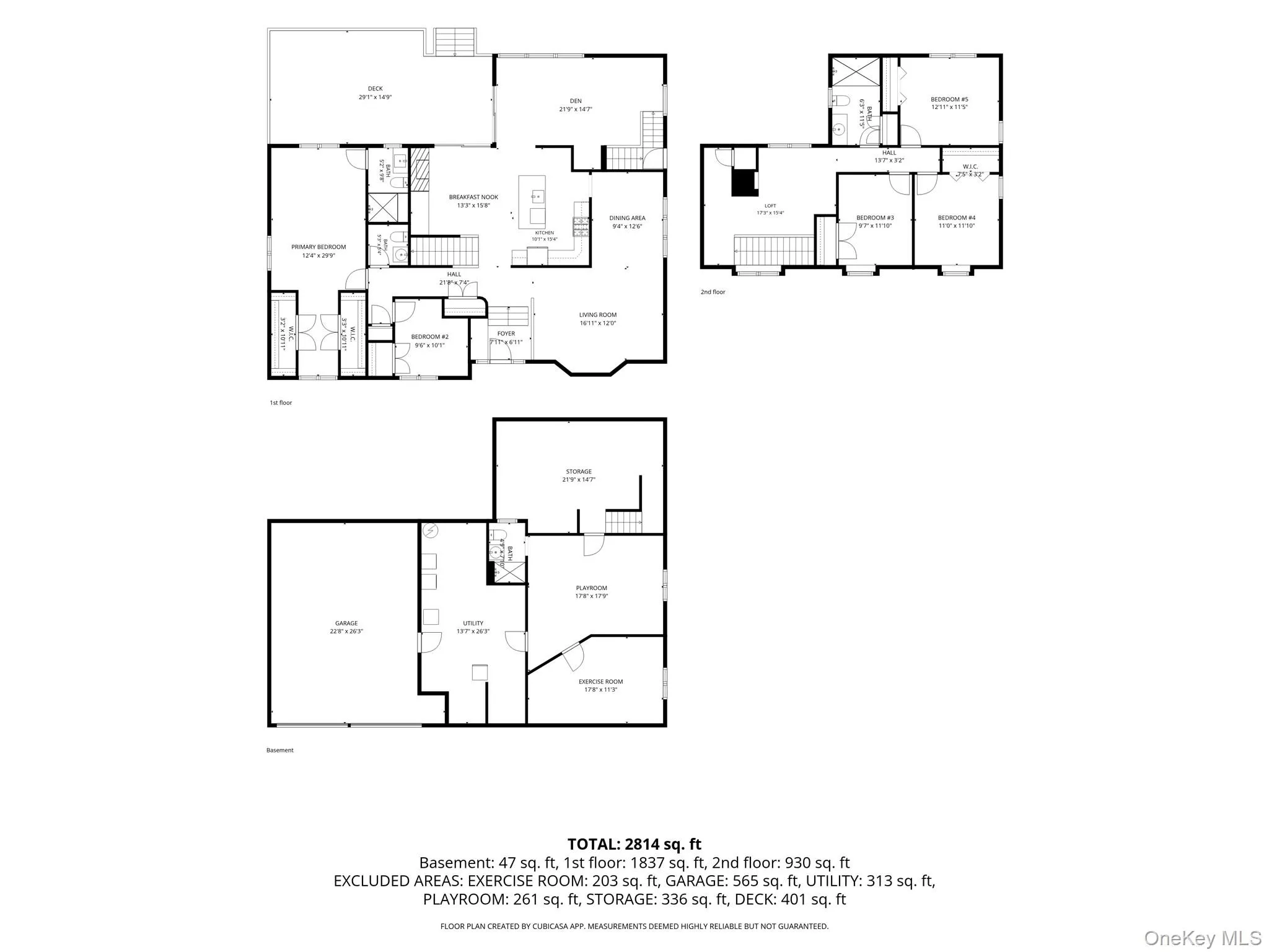 Approximate measurements by CubiCasa Approximate measurements by CubiCasa