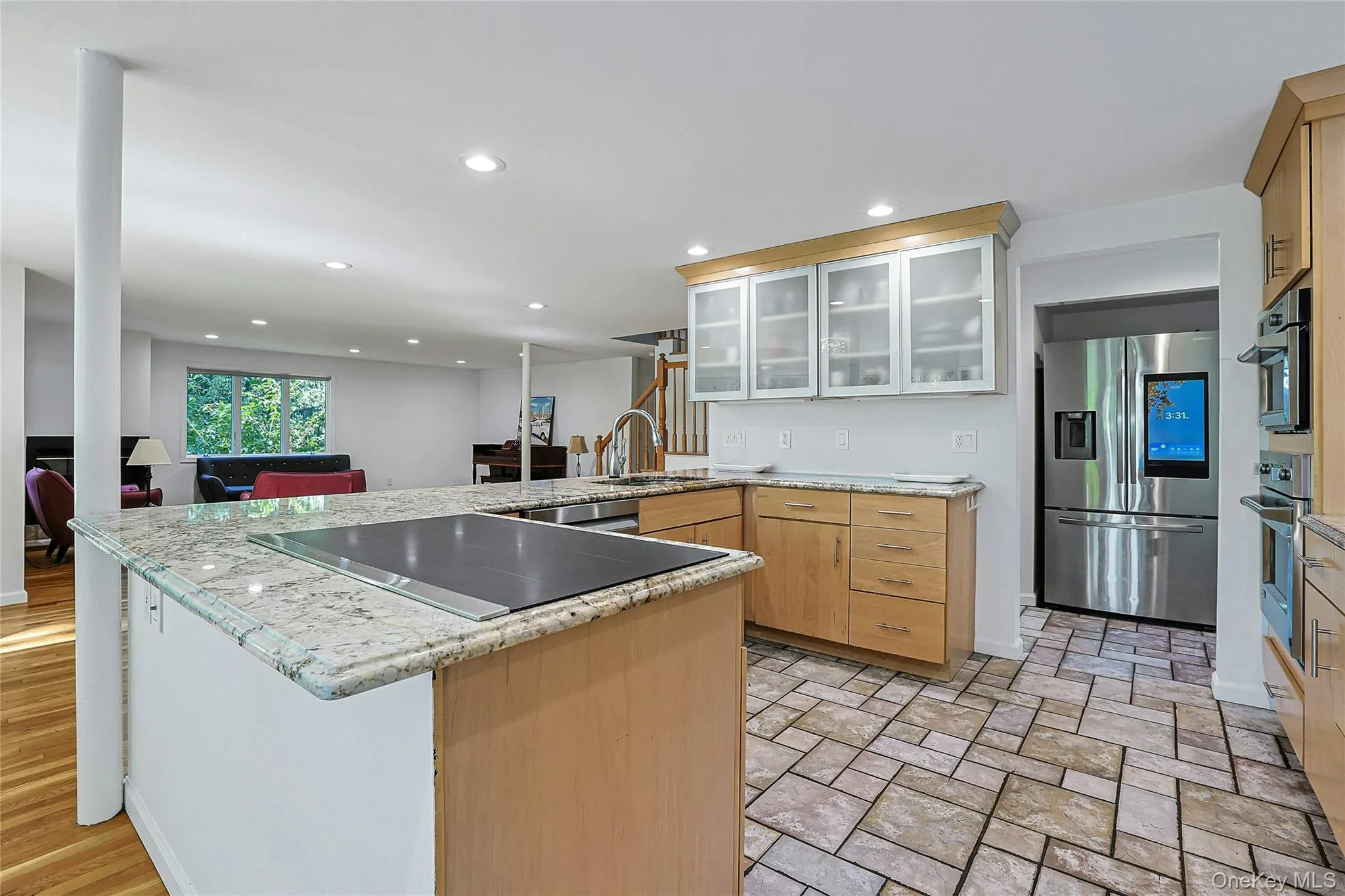 Beautiful open kitchen overlooks the living and dining areas, keeping the heart of the home connected for everyday living and entertaining. Beautiful open kitchen overlooks the living and dining areas, keeping the heart of the home connected for everyday living and entertaining.