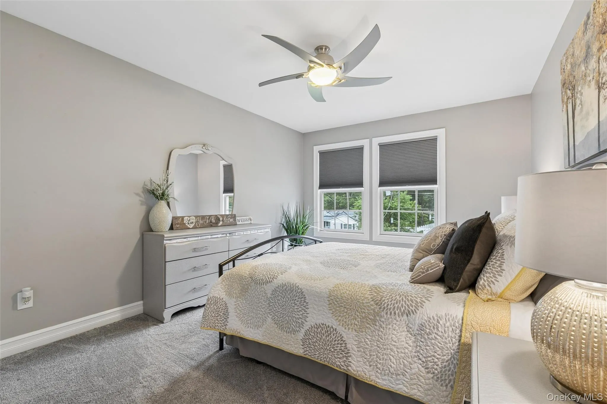 Bedroom with Double Closet Space Bedroom with Double Closet Space