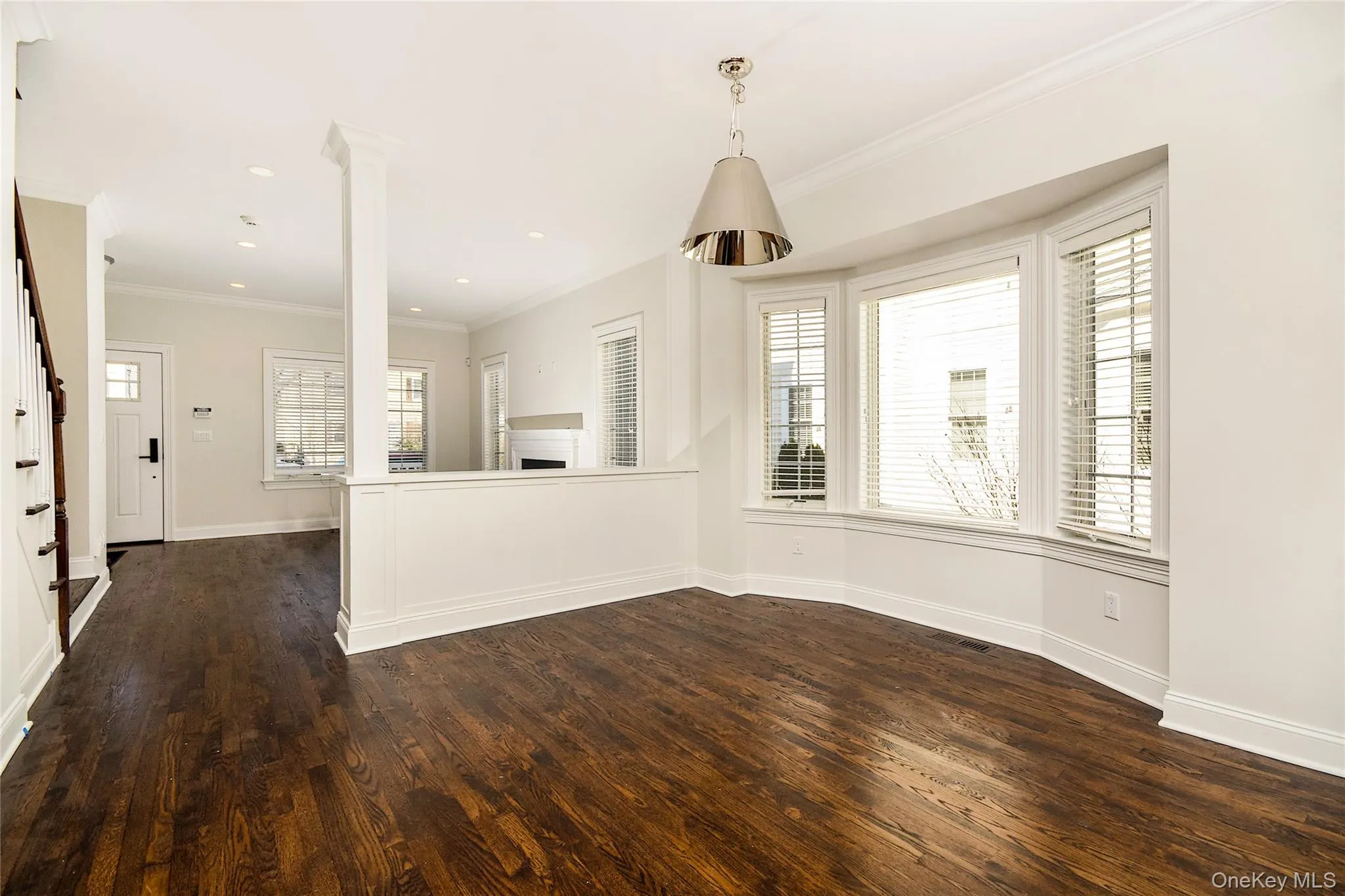 Dining Area with Bay Window Dining Area with Bay Window