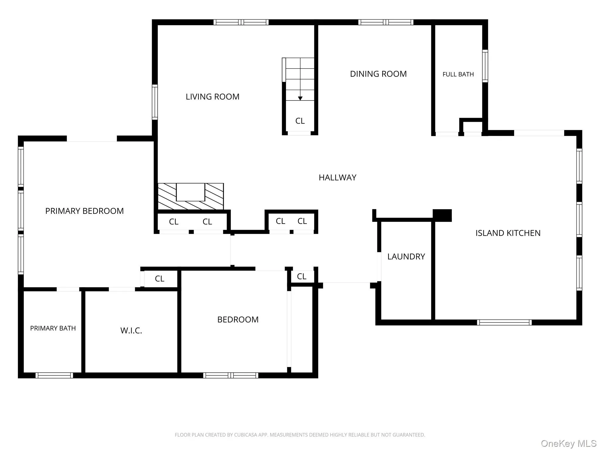 Floor plan of the first floor. Floor plan of the first floor.