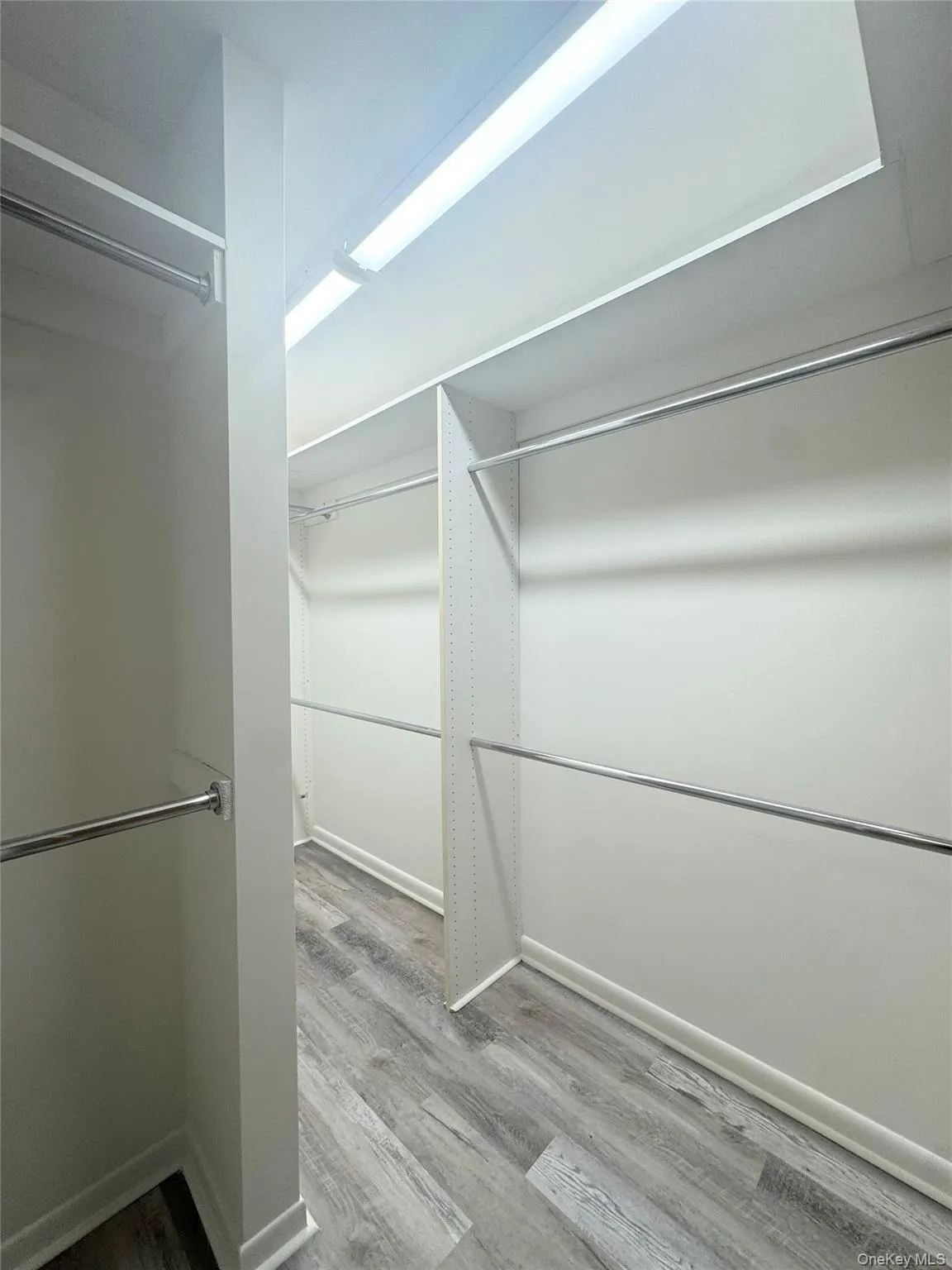 Walk in closet in primary suite Walk in closet in primary suite
