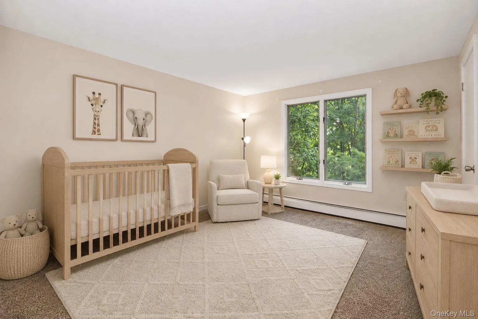 Main floor bedroom. Virtually staged. Main floor bedroom. Virtually staged.