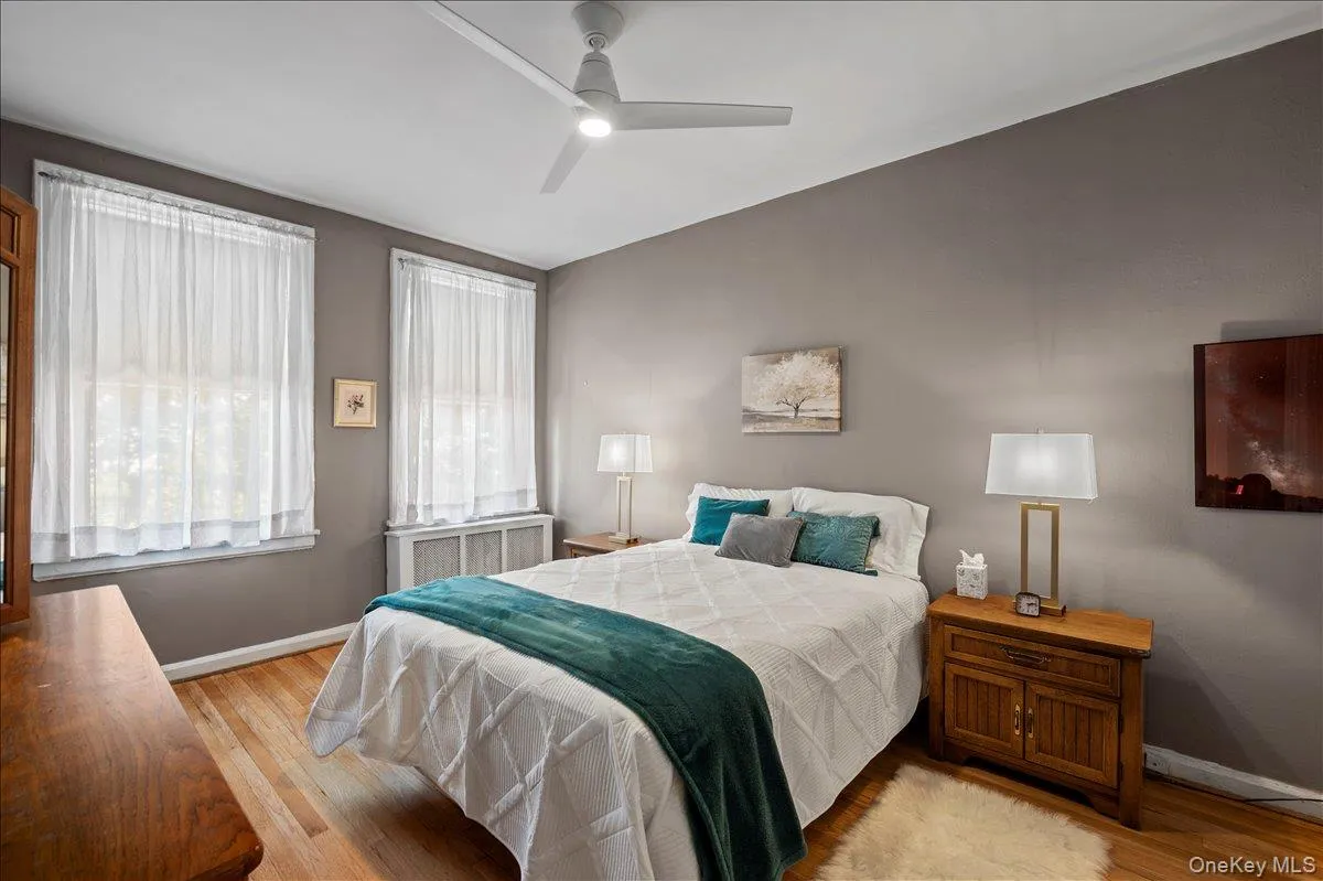 Primary bedroom has 2 large windows Primary bedroom has 2 large windows