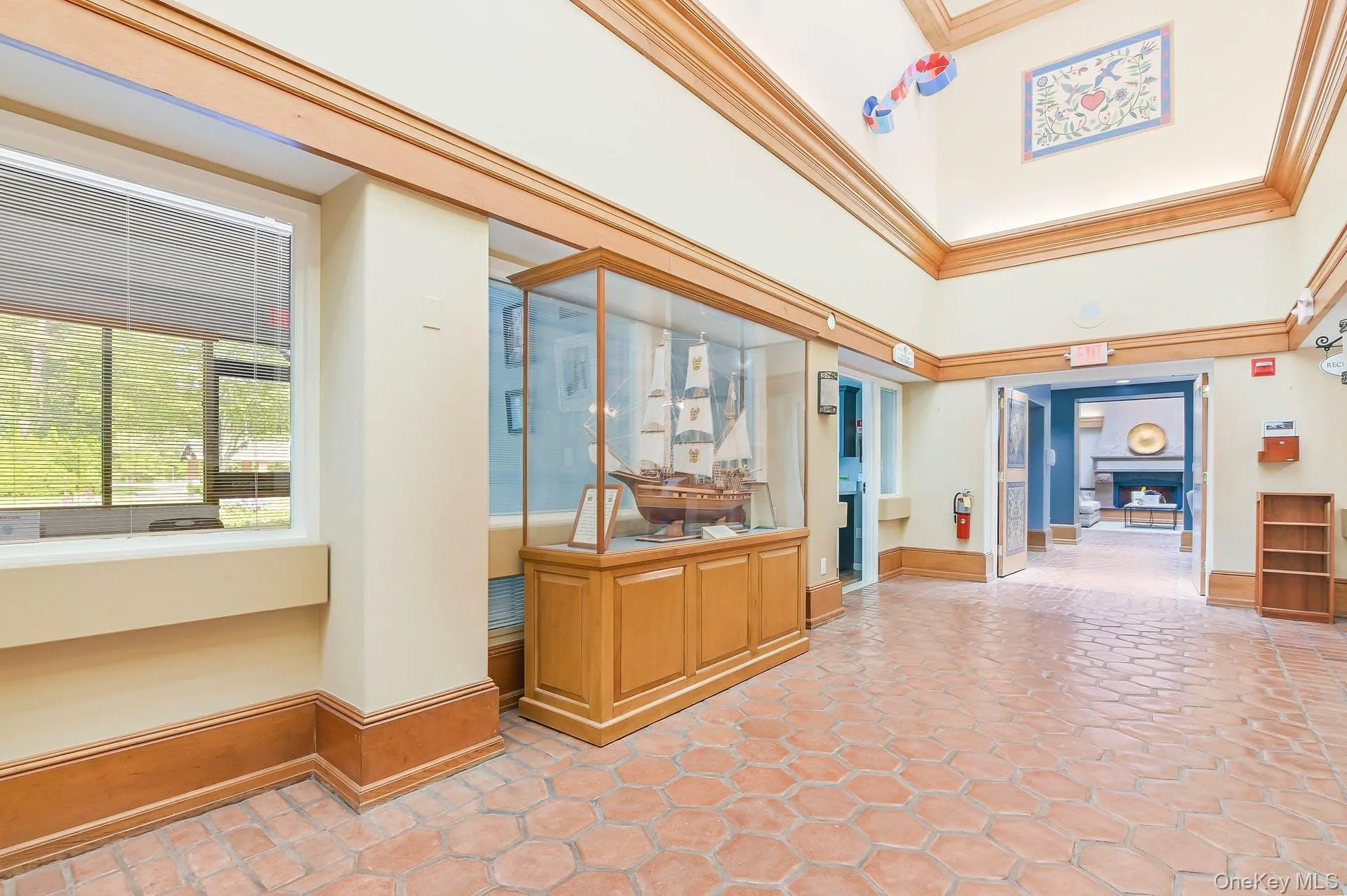 The Interior Of The Leisure Glen Country Club Clubhouse. The Interior Of The Leisure Glen Country Club Clubhouse.