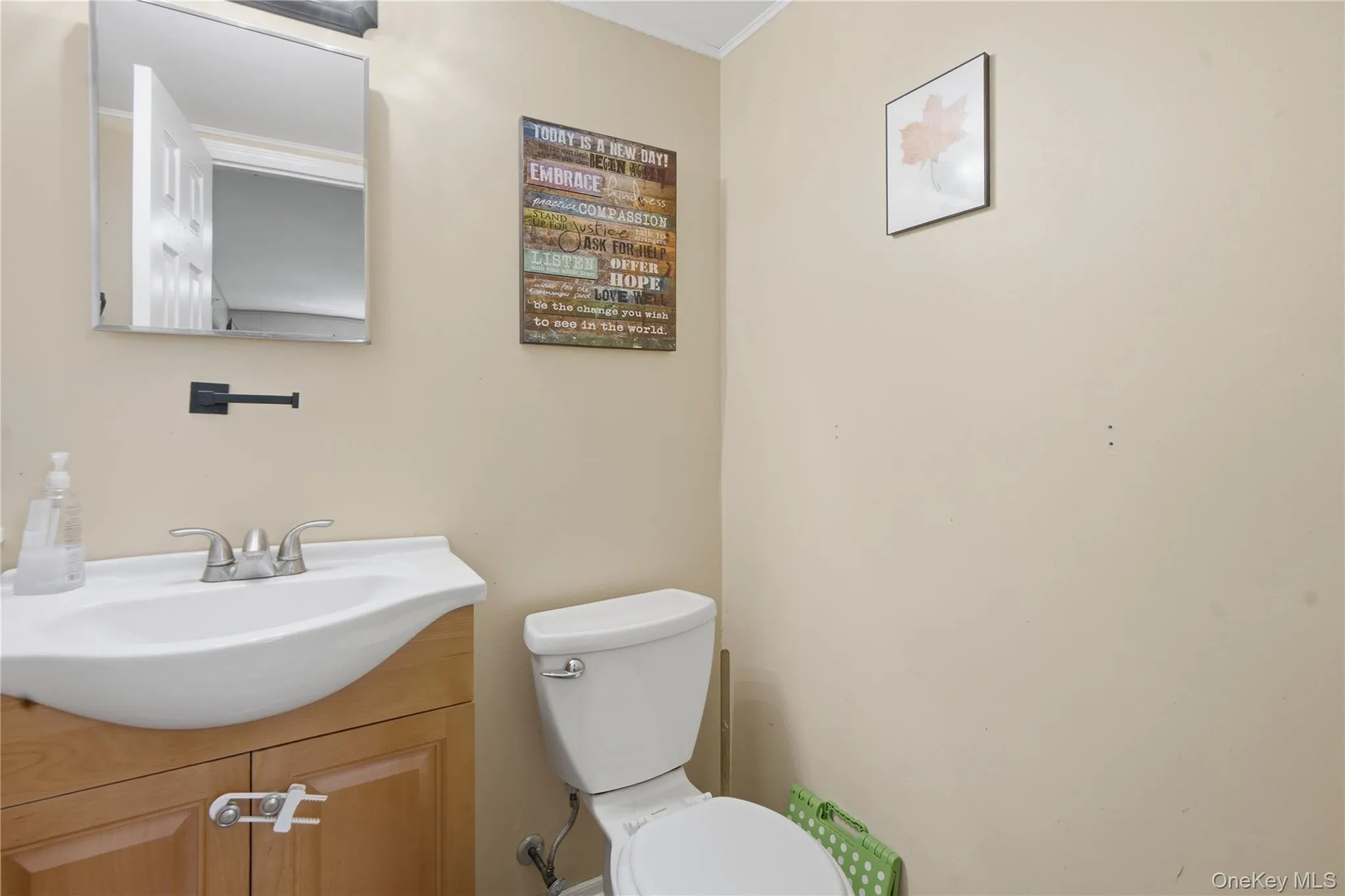 Lower Level Powder Room Lower Level Powder Room