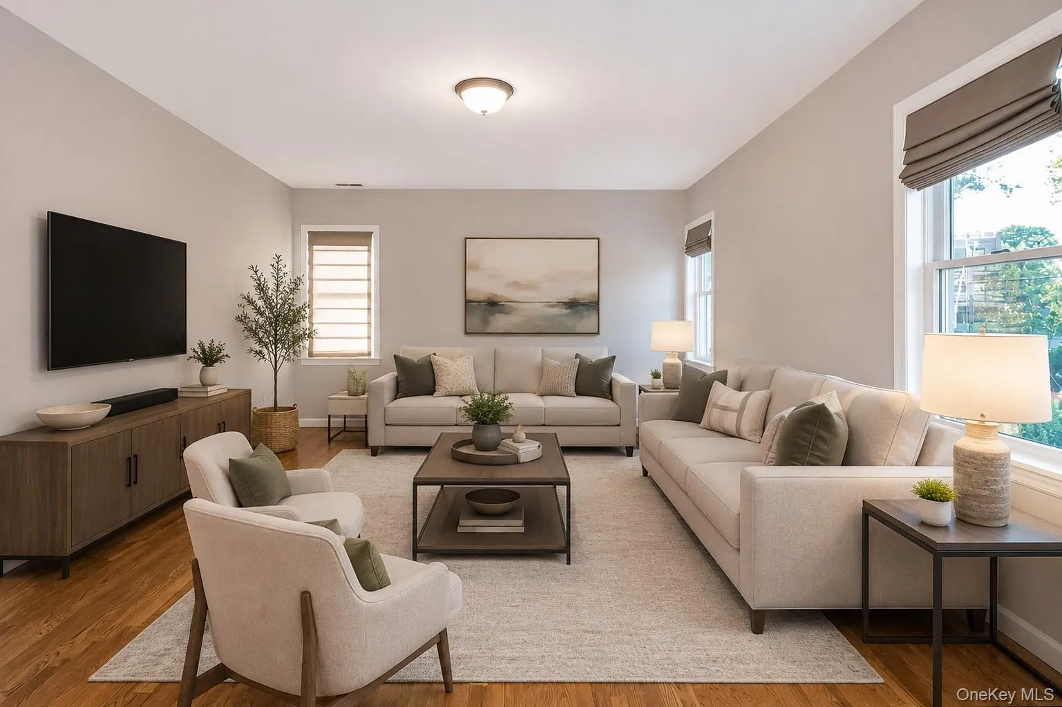 Living Room - Virtually Staged Living Room - Virtually Staged